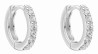 Mon-bijou - D6467 - Boucle d'oreille zirconium en argent 925