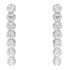 Boucle d'oreille zirconium en argent 925