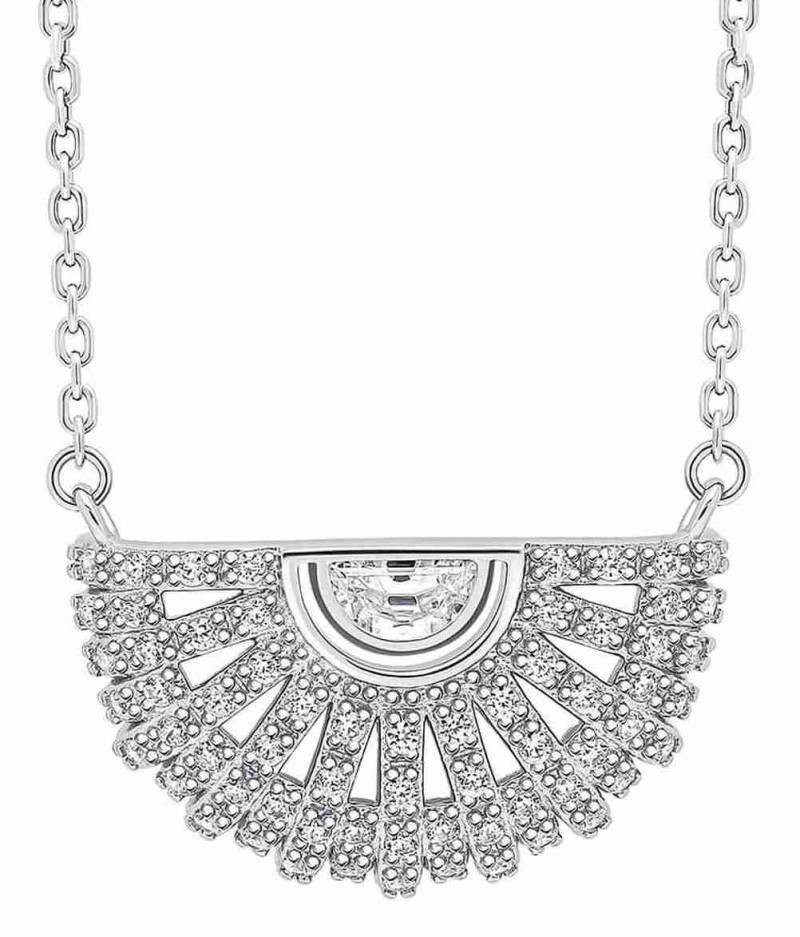 Mon-bijou - D4608A - Collier zirconium en argent 925