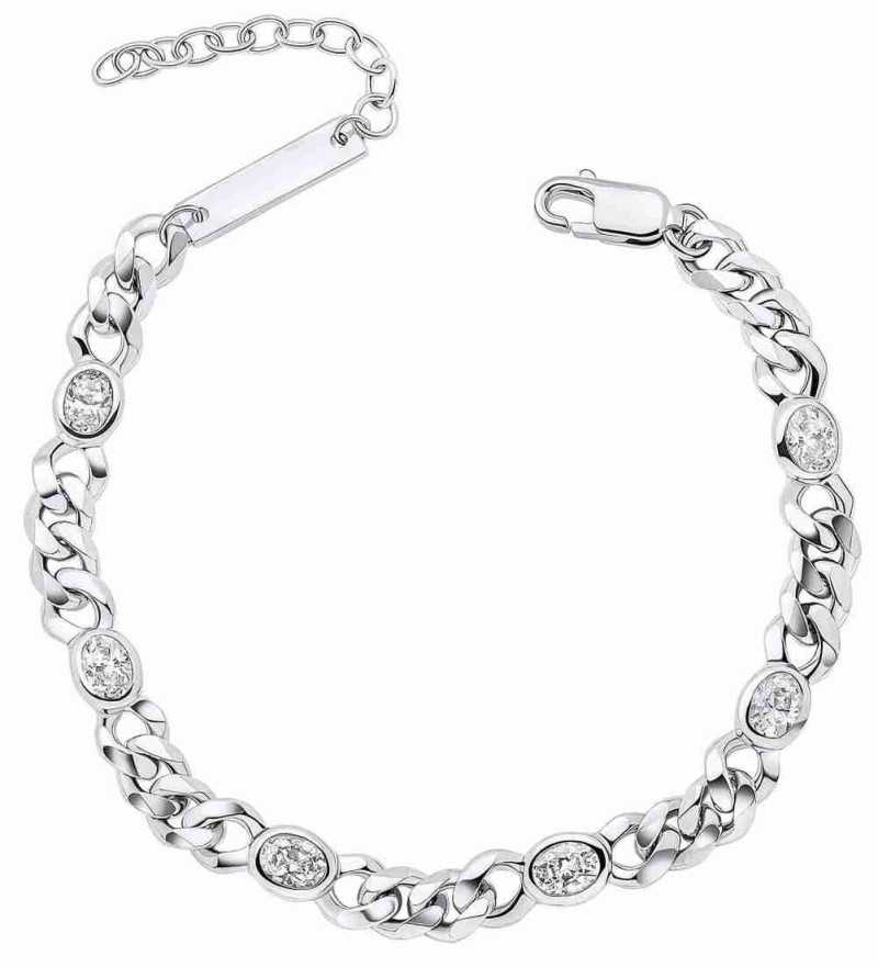 Bracelet zirconium en argent 925