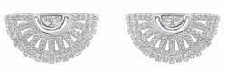 Mon-bijou - D6452 - Boucle d'oreille zirconium en argent 925