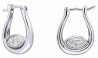 Mon-bijou - D6453 - Boucle d'oreille zirconium en argent 925