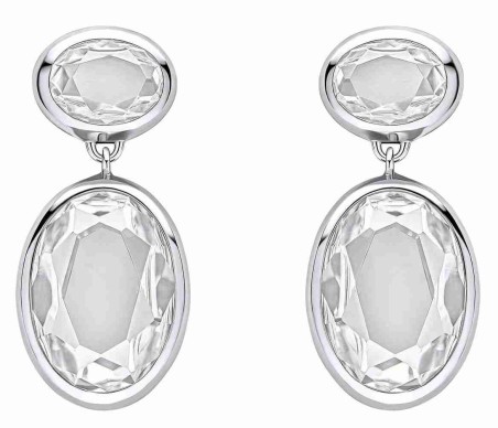 Mon-bijou - D6506 - Boucle d'oreille zirconium en argent 925