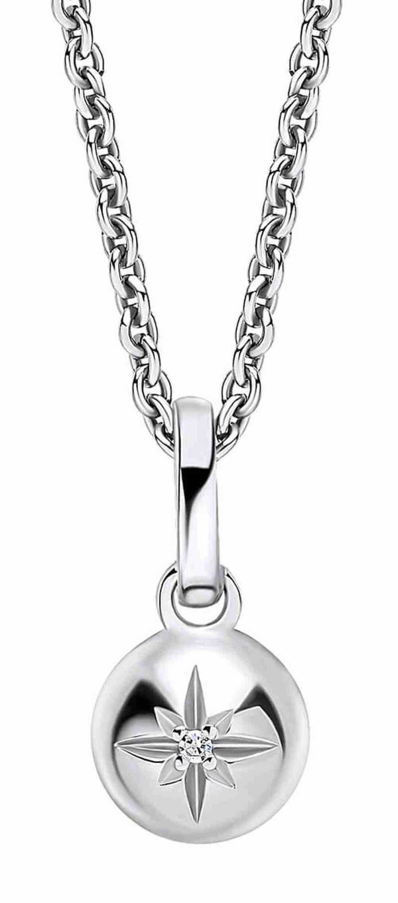 Collier croix diamant en argent 925