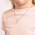 Collier perle et diamant en argent 925