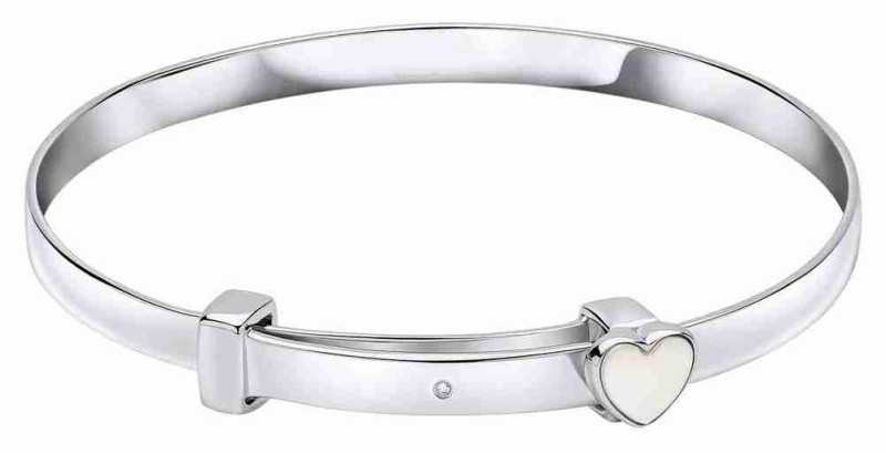 Bracelet nacre et diamant en argent 925