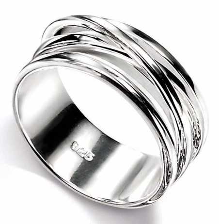 Bague chic en argent 925